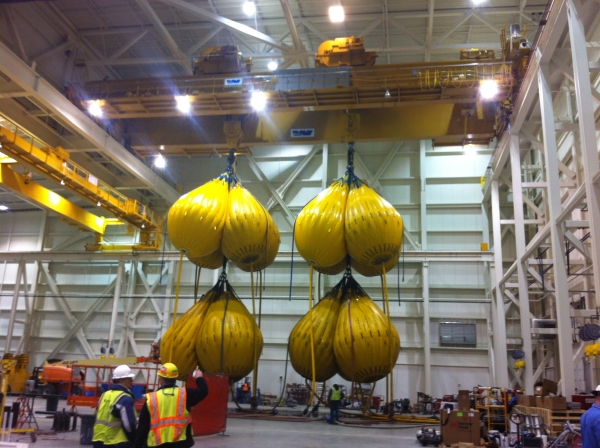 Industrial Crane Load Testing